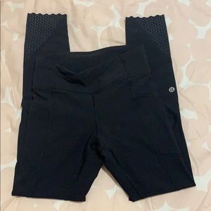 Lululemon full length black leggings